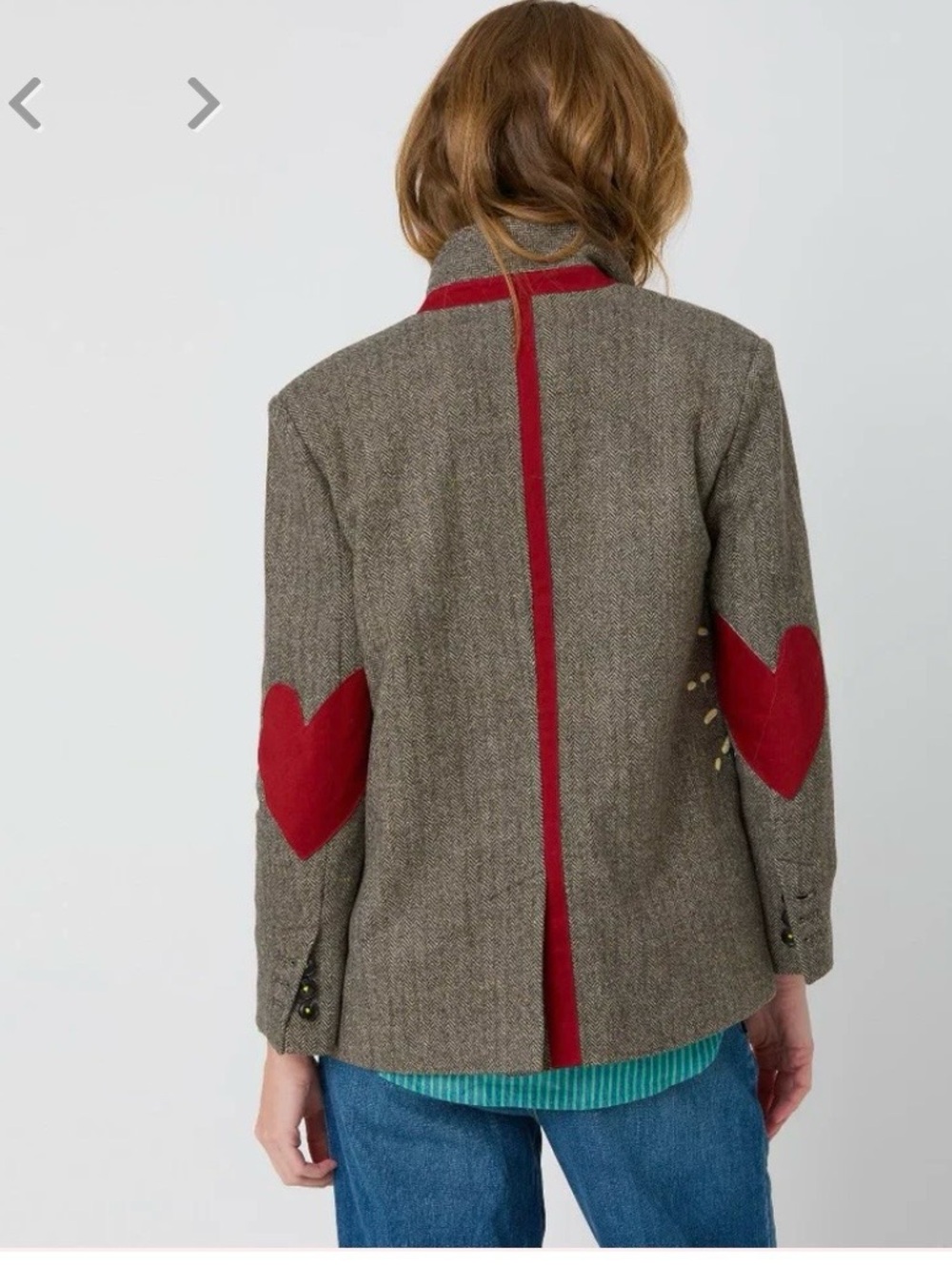 NWT Workday Herringbone Blazer Kerri Rosenthal - Picture 4 of 11